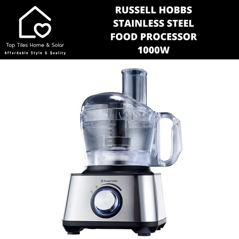 Russell Hobbs Stainless Steel Food Processor - 1000W