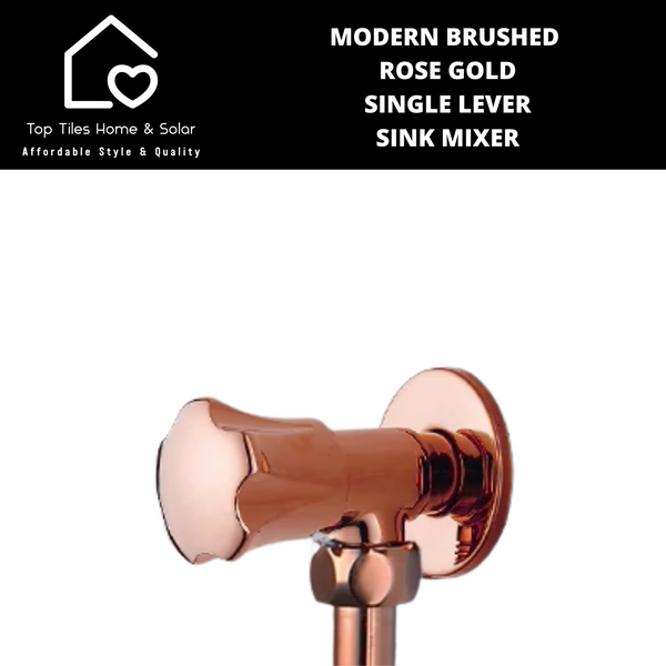 Rose Gold Square Angle Valve 15 x 15 mm