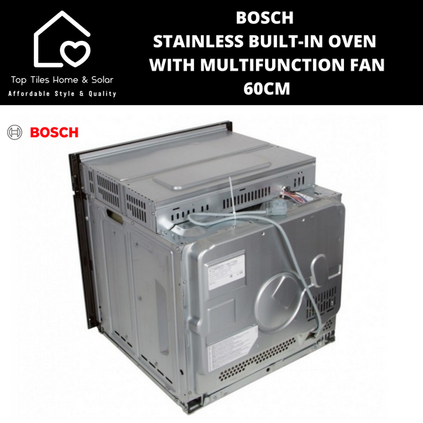 Bosch Series 2 - Stainless Steel Multifunction Oven with Fan - 60cm