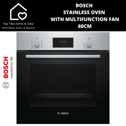 Bosch Series 2 - Digital Oven with Multifunction Fan - 60cm