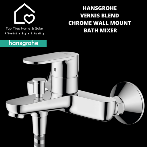 Hansgrohe Vernis Blend Chrome Wall Mount Bath Mixer