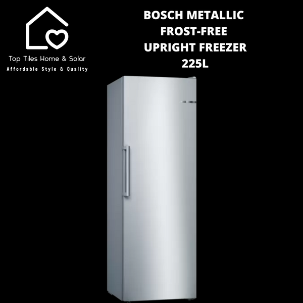 Bosch Series 4 - Metallic Frost-Free Upright Freezer - 225L