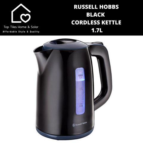 Russell Hobbs Black Cordless Kettle - 1.7L