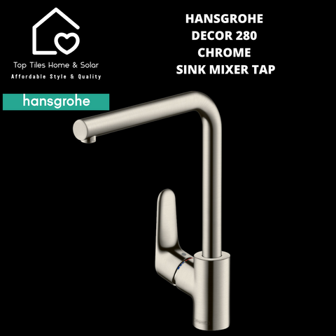Hansgrohe Decor 280 Chrome Sink Mixer Tap
