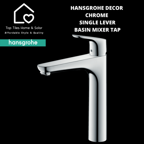 Hansgrohe Decor Single Lever Chrome Basin Mixer Tap