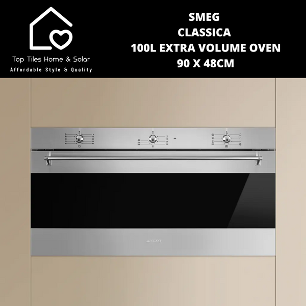 Smeg Classica 100L Extra Volume Oven – 90 x 48cm