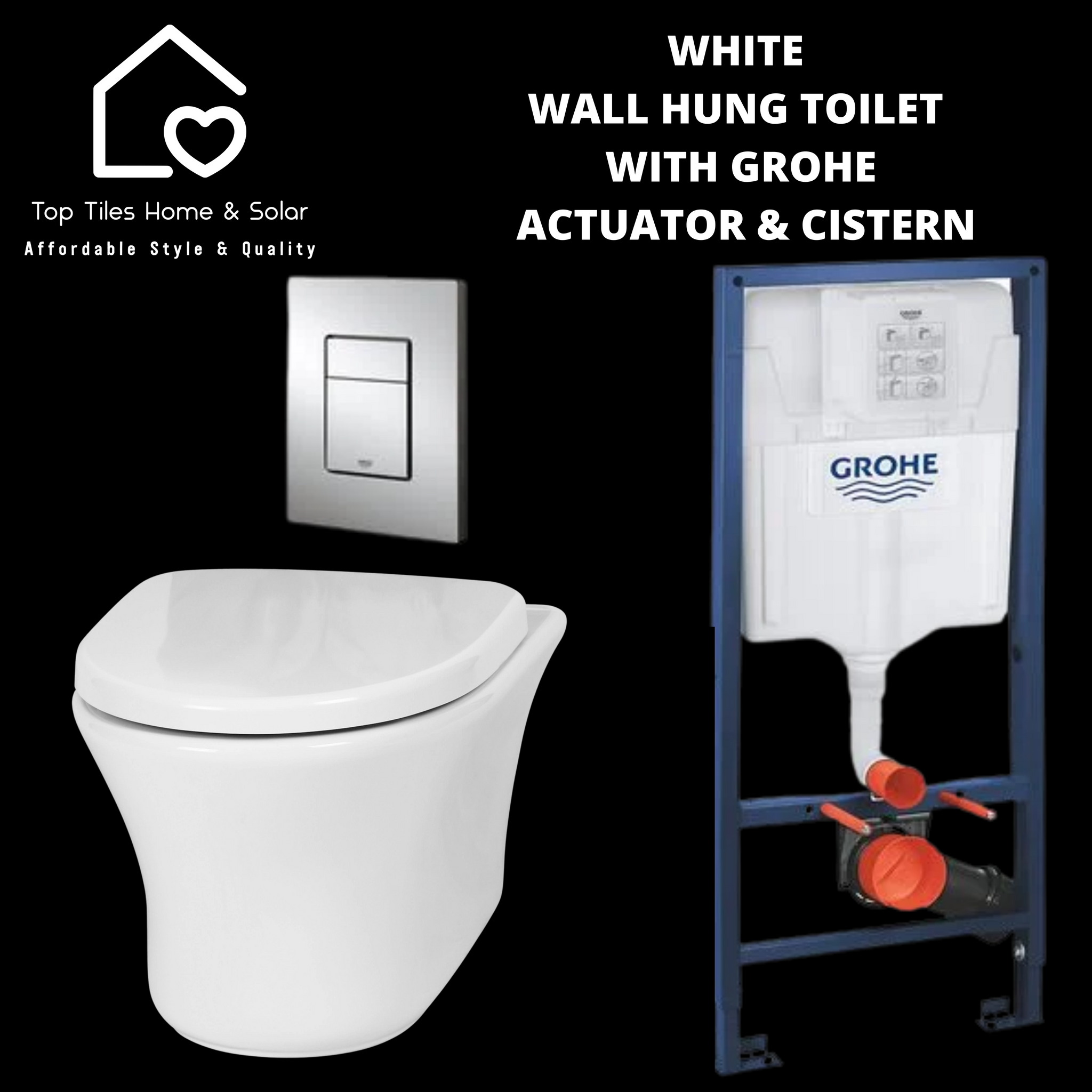 Grohe wall hung toilet deals