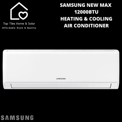 Samsung New Max 12000BTU White Heating & Cooling Air Conditioner