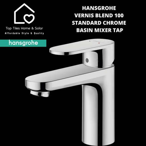 Hansgrohe Vernis Blend 100 Standard Chrome Basin Mixer Tap