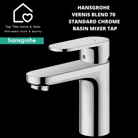 Hansgrohe Vernis Blend 70 Standard Chrome Basin Mixer Tap