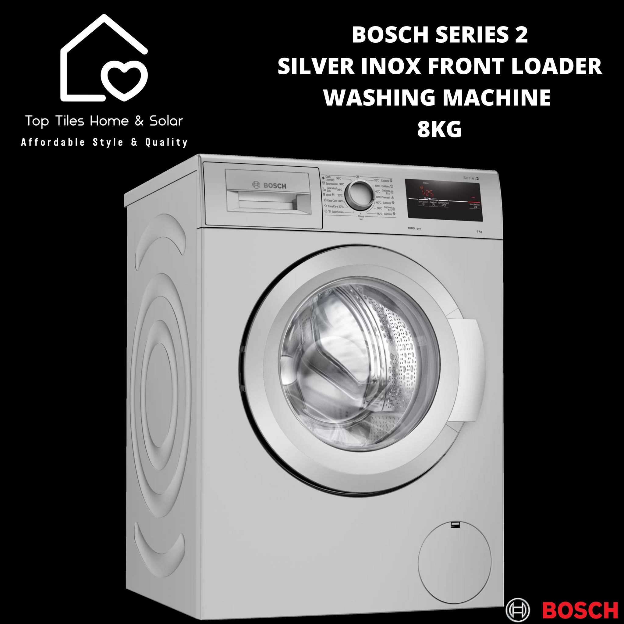 Bosch front load washing best sale machine latest model