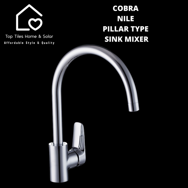 Cobra Nile Pillar Type Sink Mixer - CP