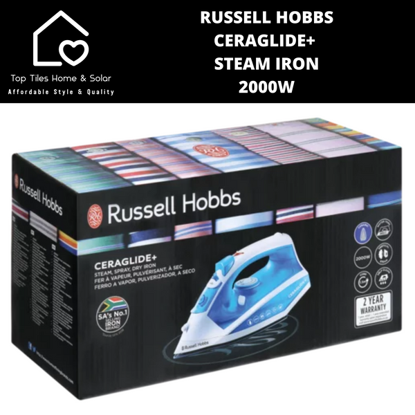 Russell Hobbs CeraGlide+ Steam Iron - 2000W