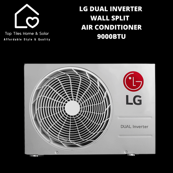 LG Dual Inverter Wall Split Air Conditioner - 9000BTU