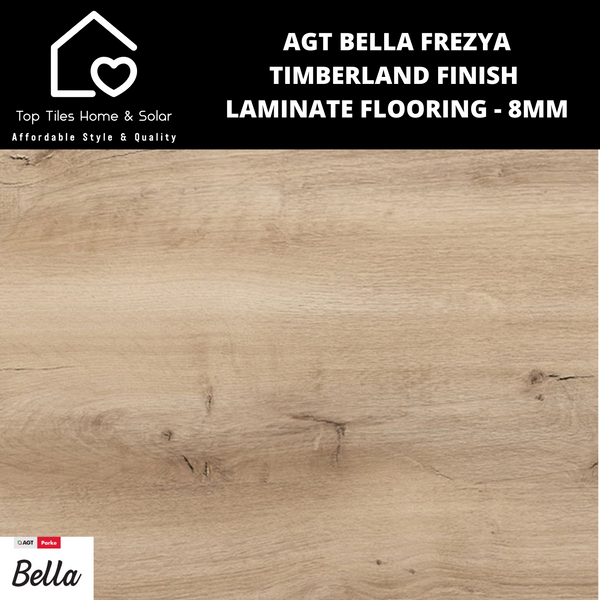 AGT Bella Frezya Timberland Finish Laminate Flooring - 8mm