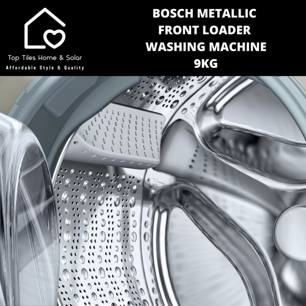 Bosch Series 4 - Metallic Front Loader Washing Machine - 9kg