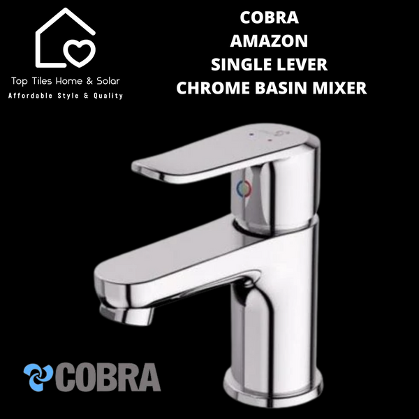 Cobra Amazon Single Lever Chrome Basin Mixer