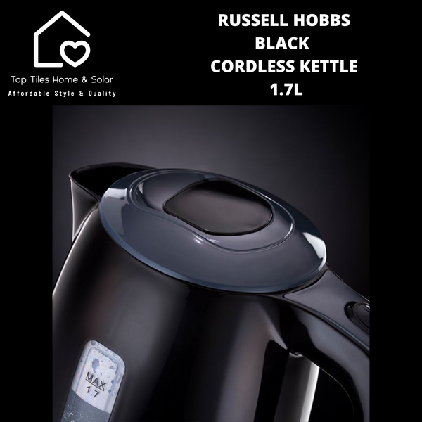 Russell Hobbs Black Cordless Kettle - 1.7L