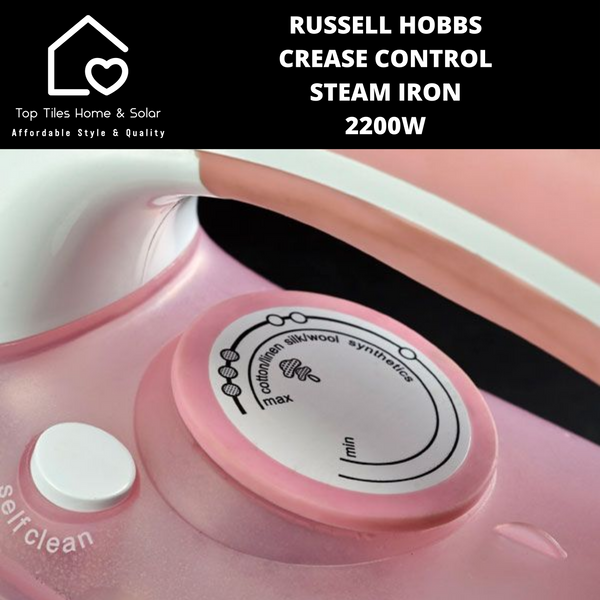 Russell Hobbs Crease Control Steam Iron - 2200W