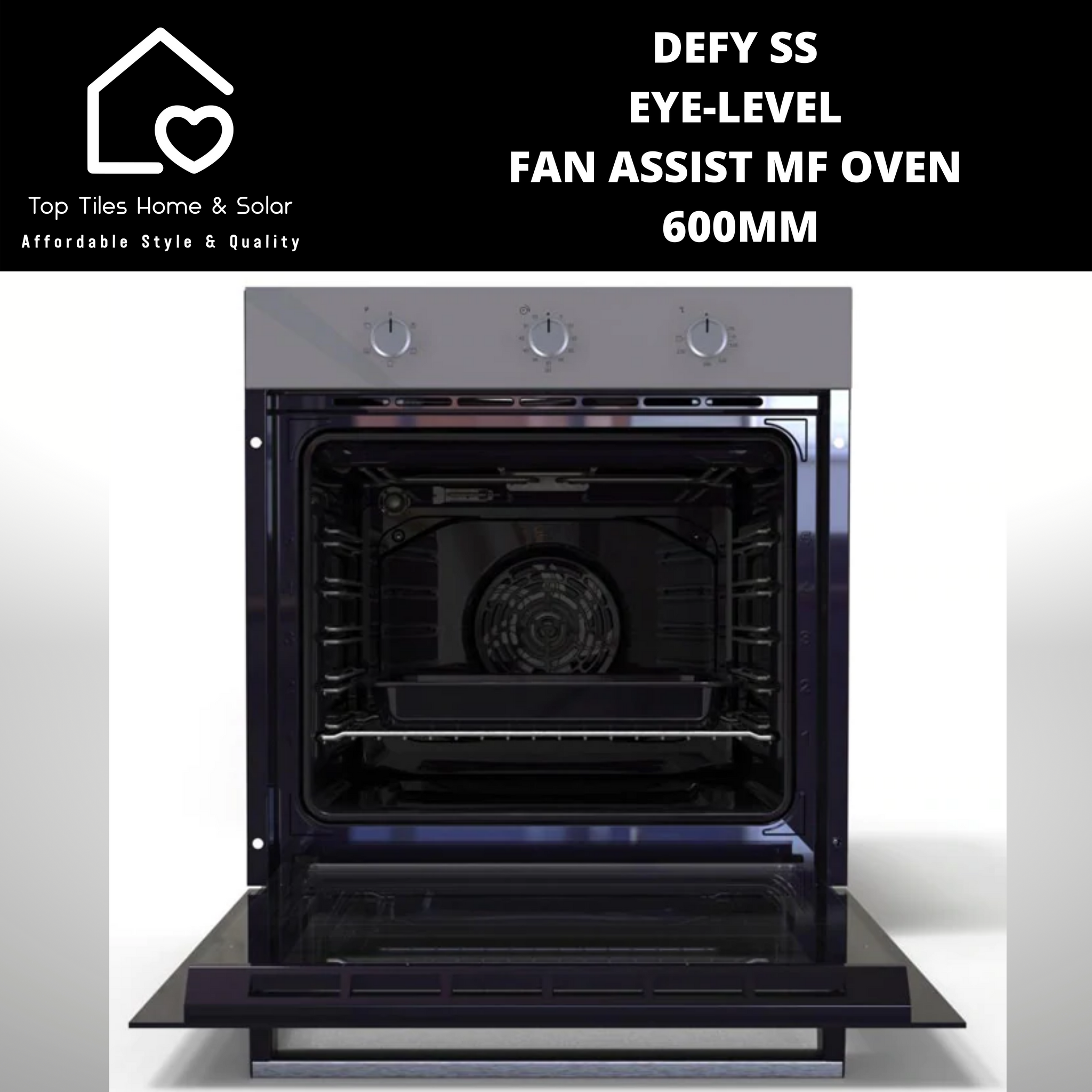 Defy SS Fan Assist Multi-Function Oven - 60cm DBO486E – Top Tiles