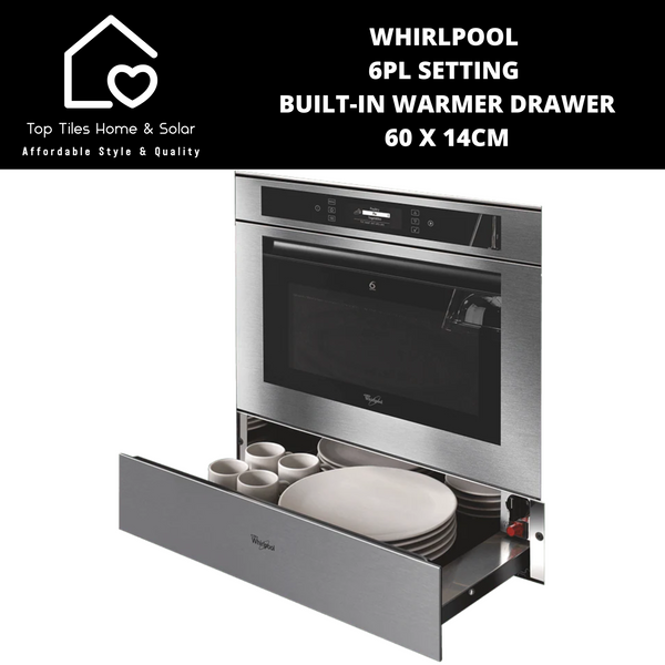 Whirlpool 6pl Setting Built-In Warmer Drawer - 60 x 14cm