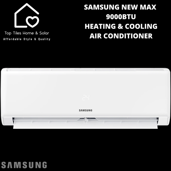 Samsung New Max 9000BTU White Heating & Cooling Air Conditioner - AR3000