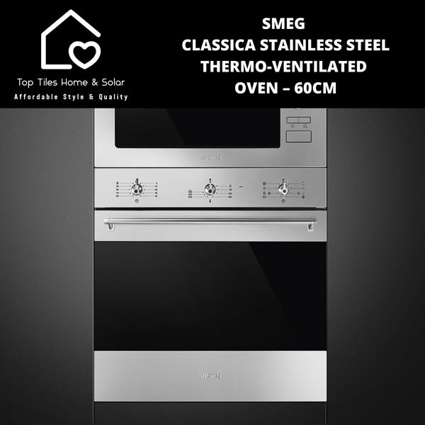 Smeg Classica Manual Thermo-Ventilated Oven – 60cm