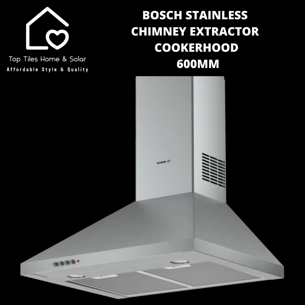 Bosch Series 2 Stainless Chimney Extractor Cookerhood 600mm