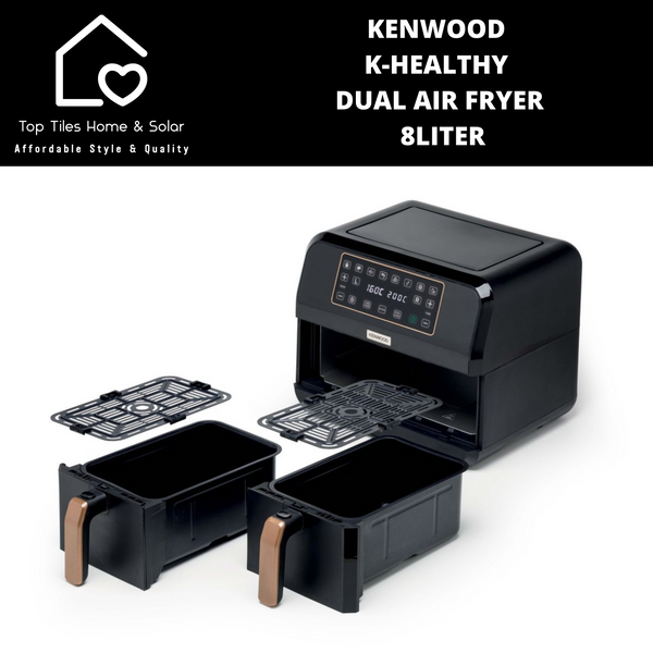 Kenwood K-Healthy Dual Air Fryer - 8Liter