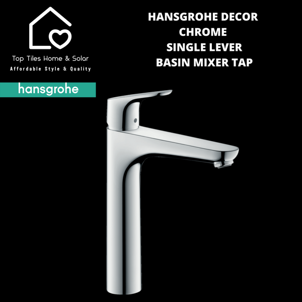 Hansgrohe Decor Single Lever Chrome Basin Mixer Tap