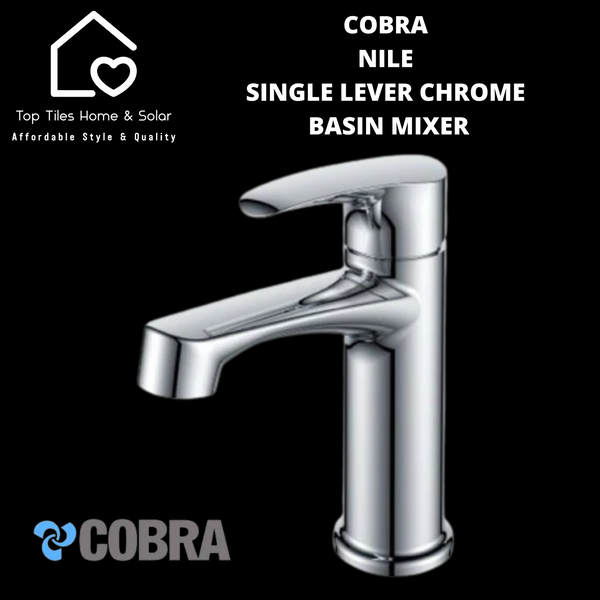 Cobra Nile Single Lever Chrome Basin Mixer