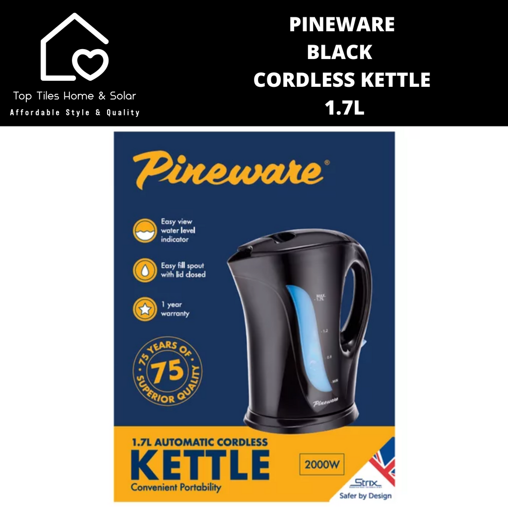 Pineware cordless deals kettle