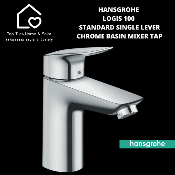 Hansgrohe Logis 100 Standard Single Lever Chrome Basin Mixer Tap