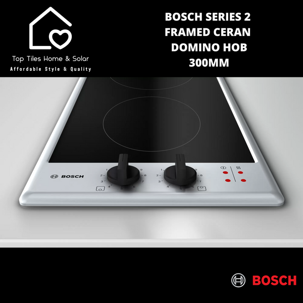 Bosch Series 2 - Framed Ceran Domino Hob - 30cm