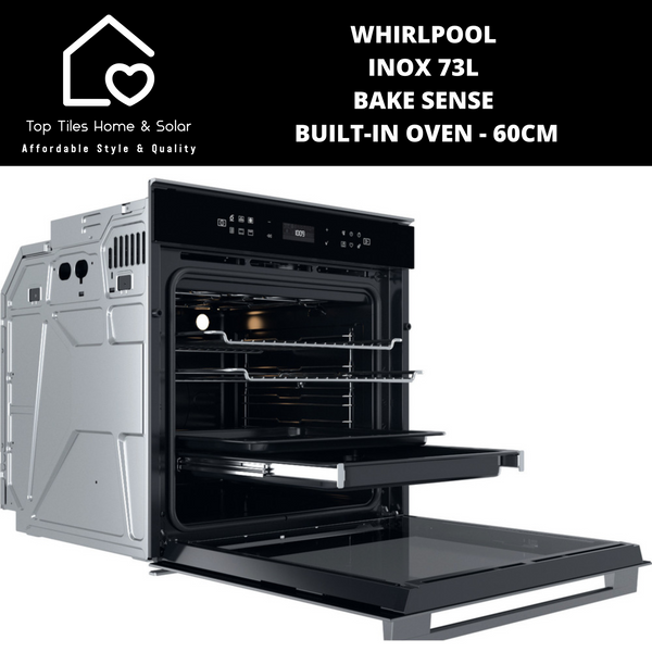 Whirlpool Inox 73L Bake Sense Built-In Oven - 60cm