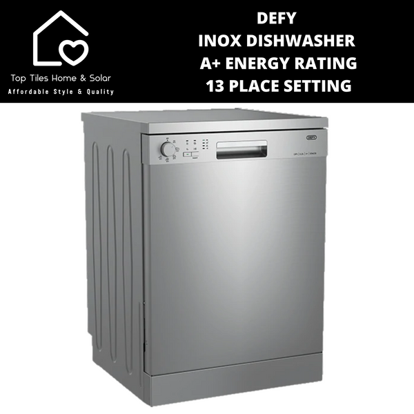 Defy Inox Dishwasher A+ - 13 Place Setting DDW246