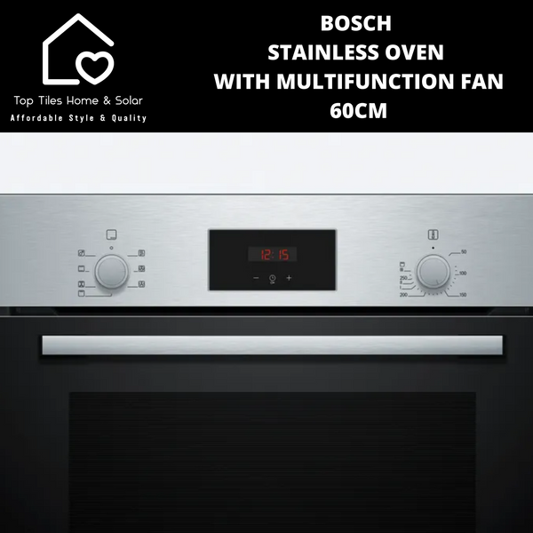 Bosch Series 2 - Digital Oven with Multifunction Fan - 60cm