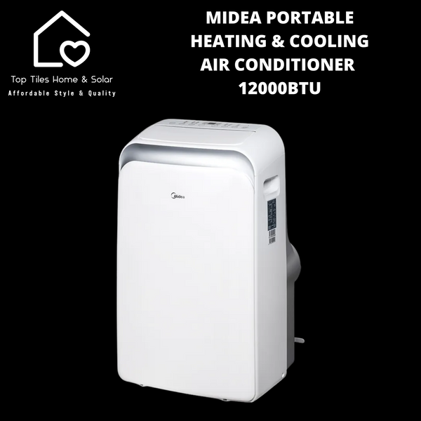 Midea White Portable Heating & Cooling Air Conditioner - 12000BTU