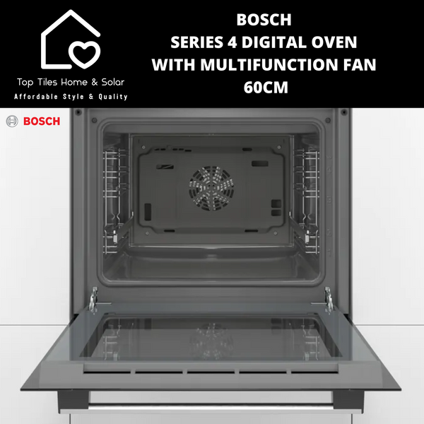 Bosch Series 4 - Digital Oven with Multifunction Fan - 60cm