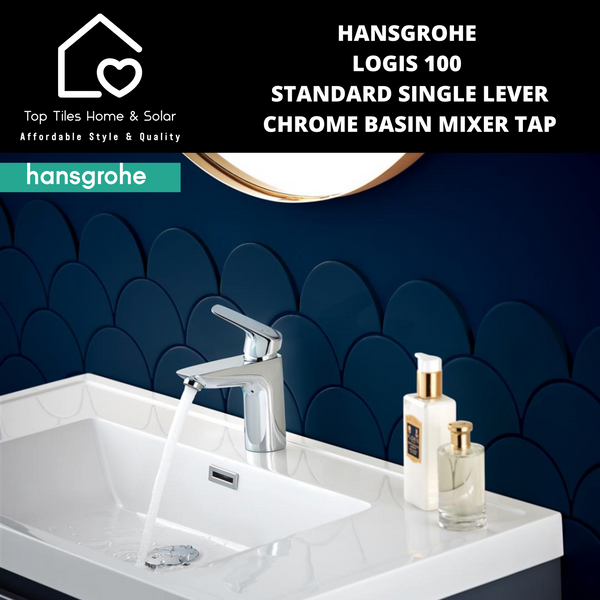 Hansgrohe Logis 100 Standard Single Lever Chrome Basin Mixer Tap
