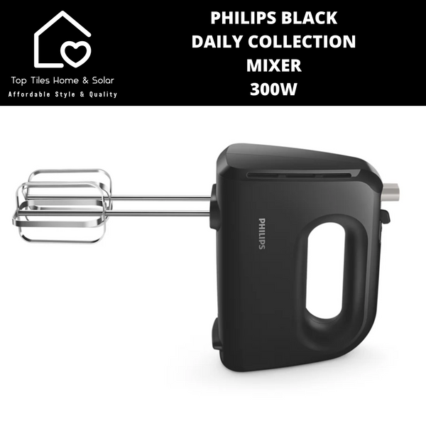 Philips Black Daily Collection Hand Mixer - 300W