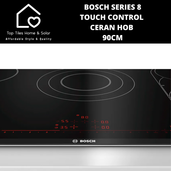 Bosch Series 8 - Touch Control Ceran Hob - 90cm