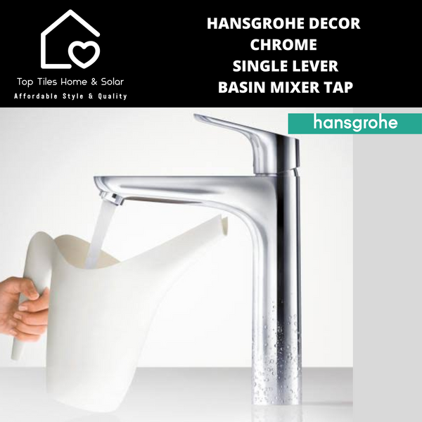 Hansgrohe Decor Single Lever Chrome Basin Mixer Tap