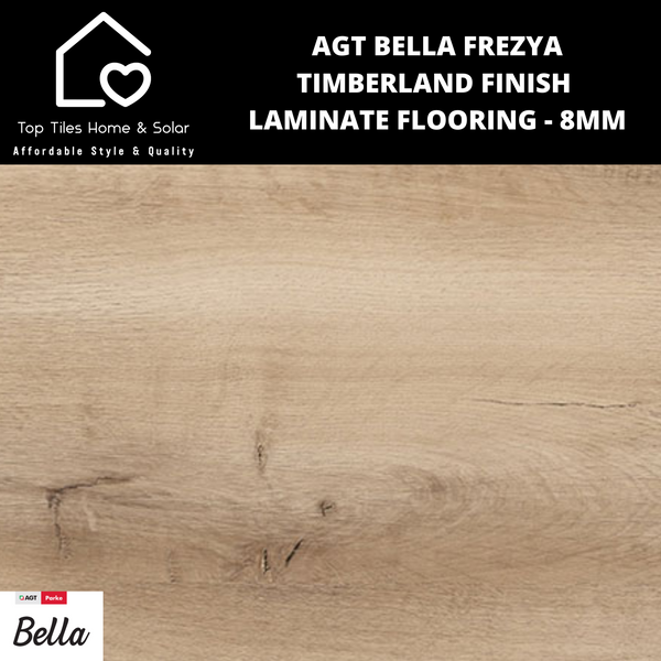 AGT Bella Frezya Timberland Finish Laminate Flooring - 8mm