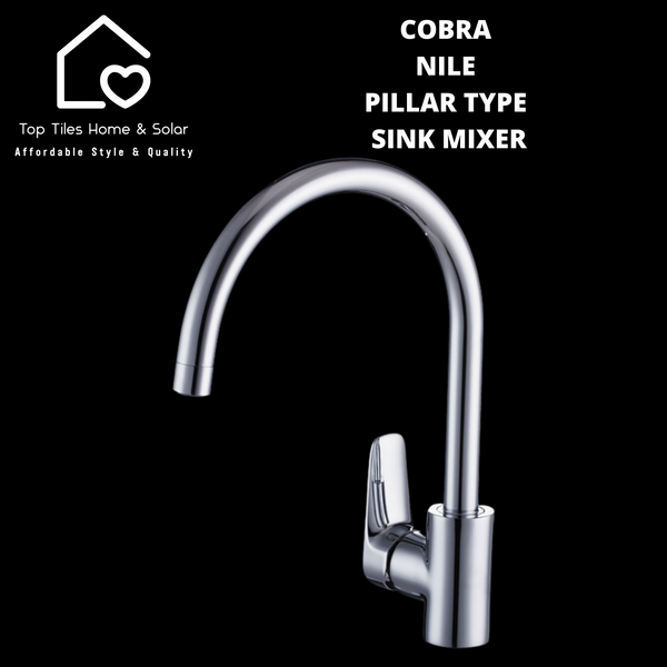 Cobra Nile Pillar Type Sink Mixer - CP