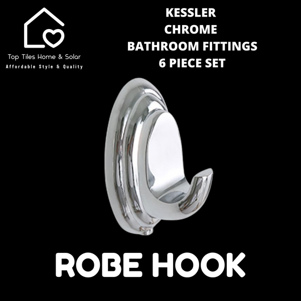 Kessler Chrome Bathroom Fittings - 6 Piece Set