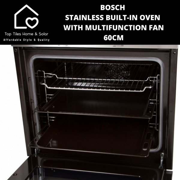 Bosch Series 2 - Stainless Steel Multifunction Oven with Fan - 60cm
