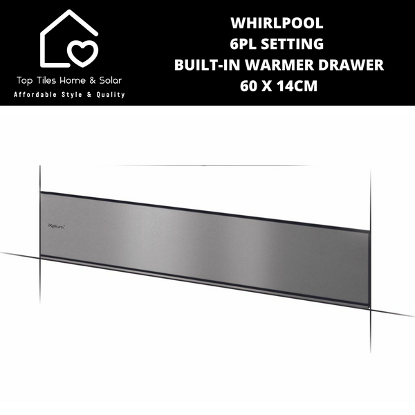 Whirlpool 6pl Setting Built-In Warmer Drawer - 60 x 14cm