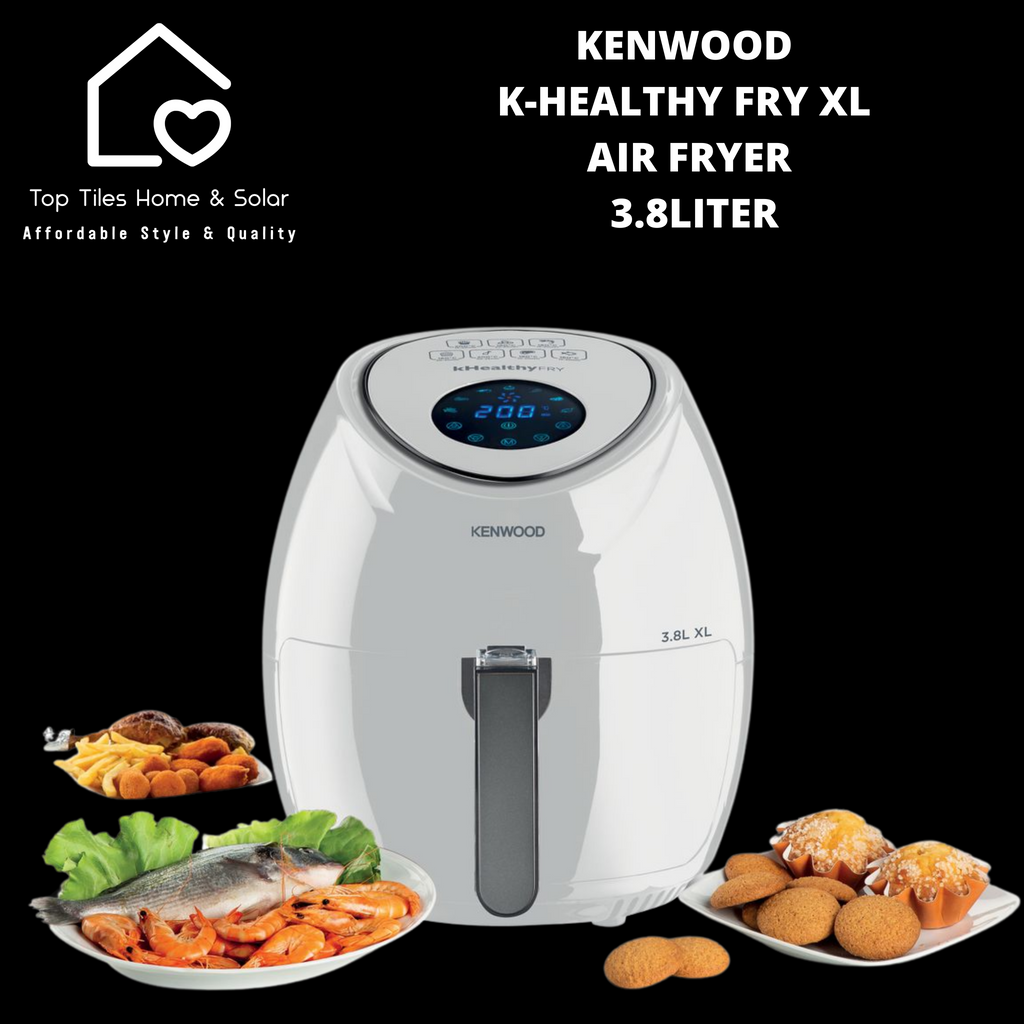 Kenwood K Healthy Fry XL Air Fryer 3.8Liter Top Tiles Home Solar