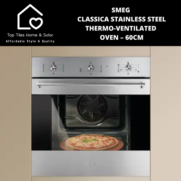 Smeg Classica Manual Thermo-Ventilated Oven – 60cm